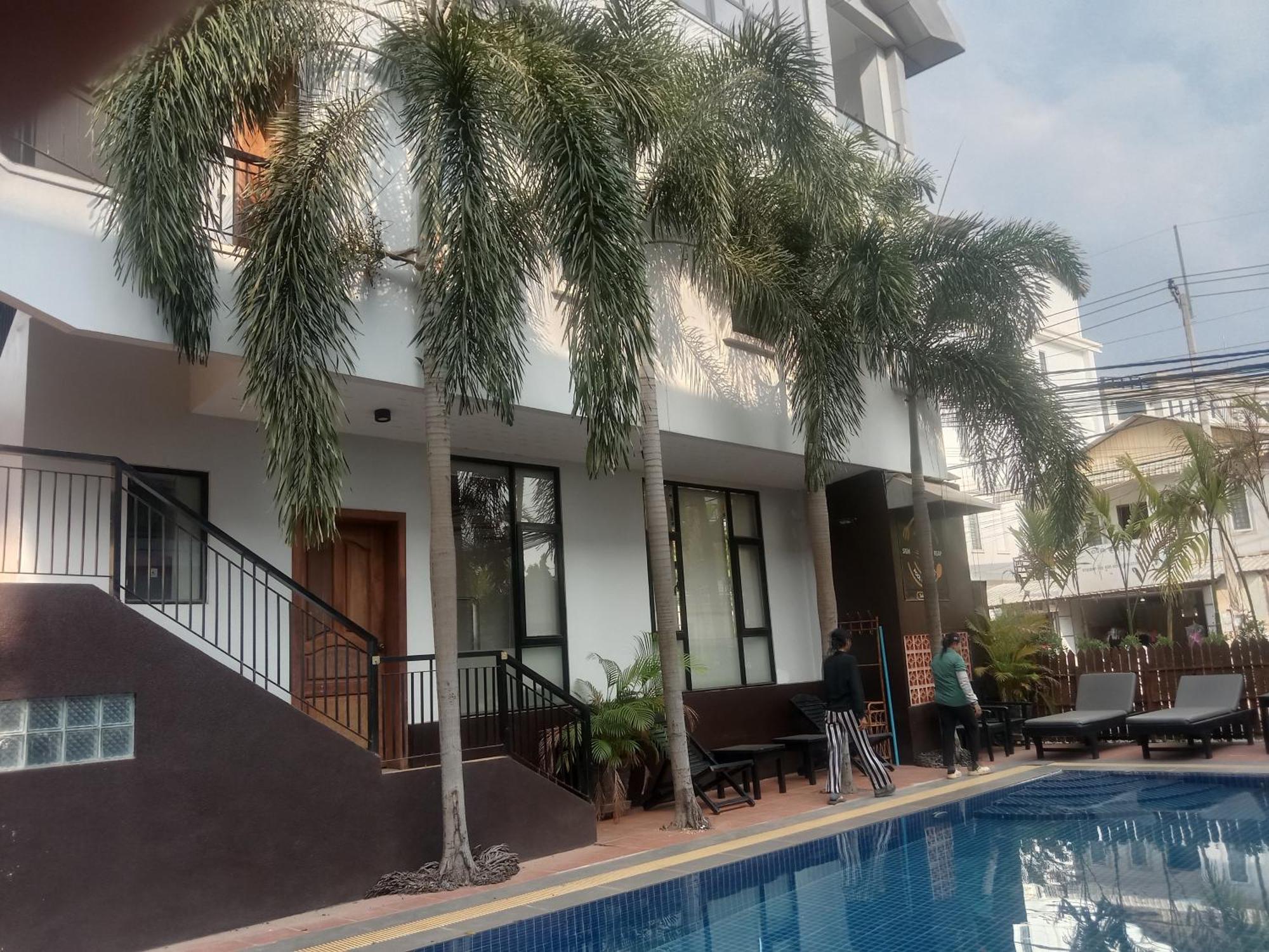 White Monkey Hotel เสียมราฐ ภายนอก รูปภาพ